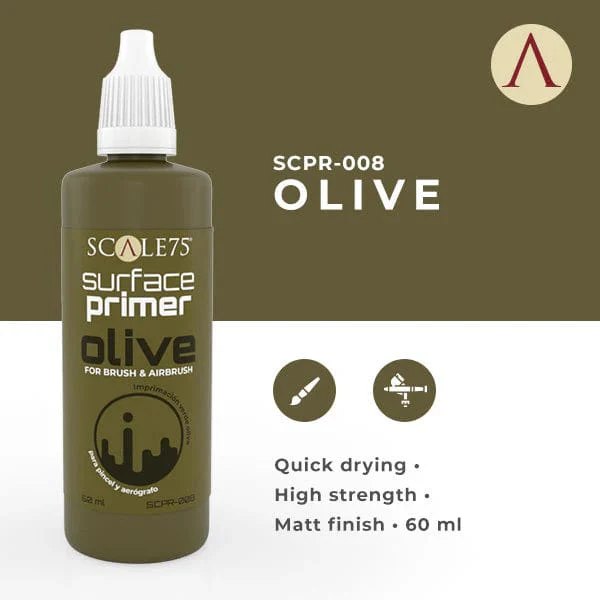 Scale 75 Surface Primer 60ml - Olive