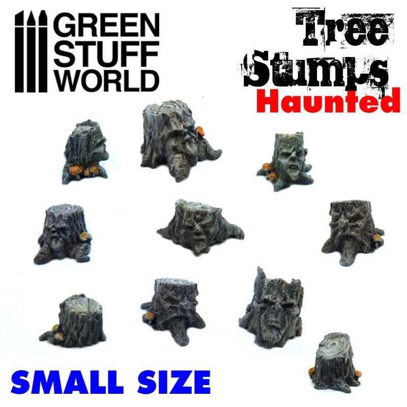 GSW Small Haunted Tree Trunk Stumps