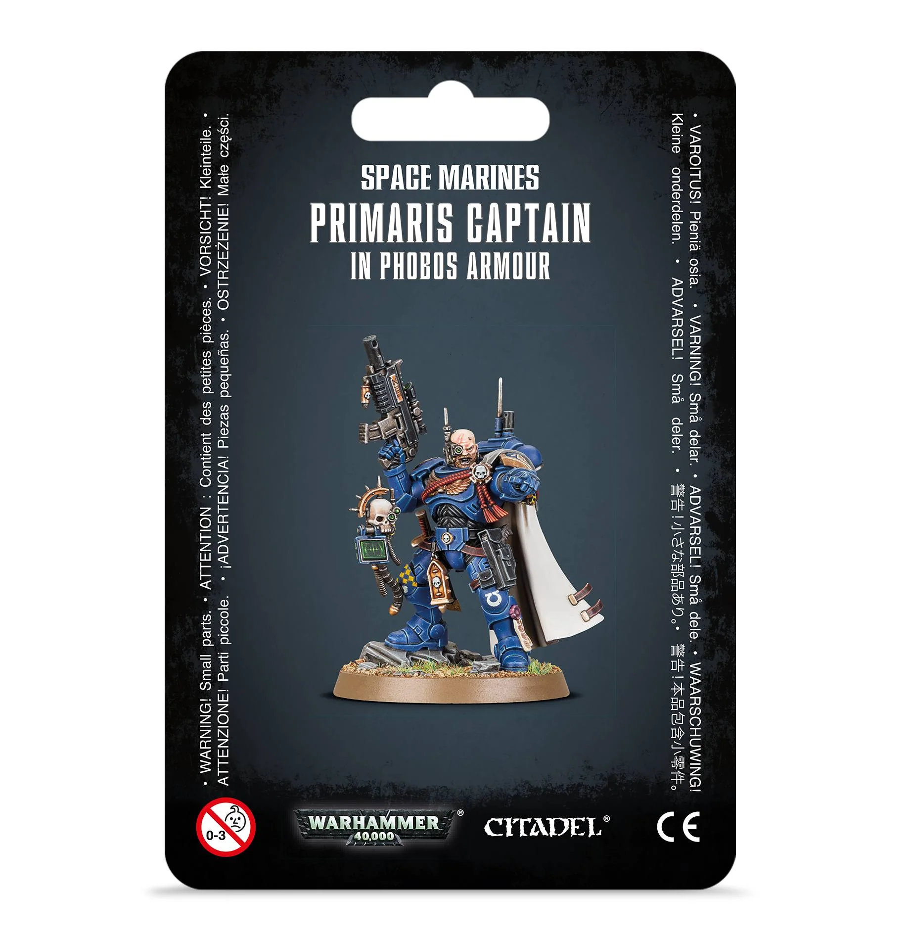 Space Marines Primaris Captain in Phobos Armor