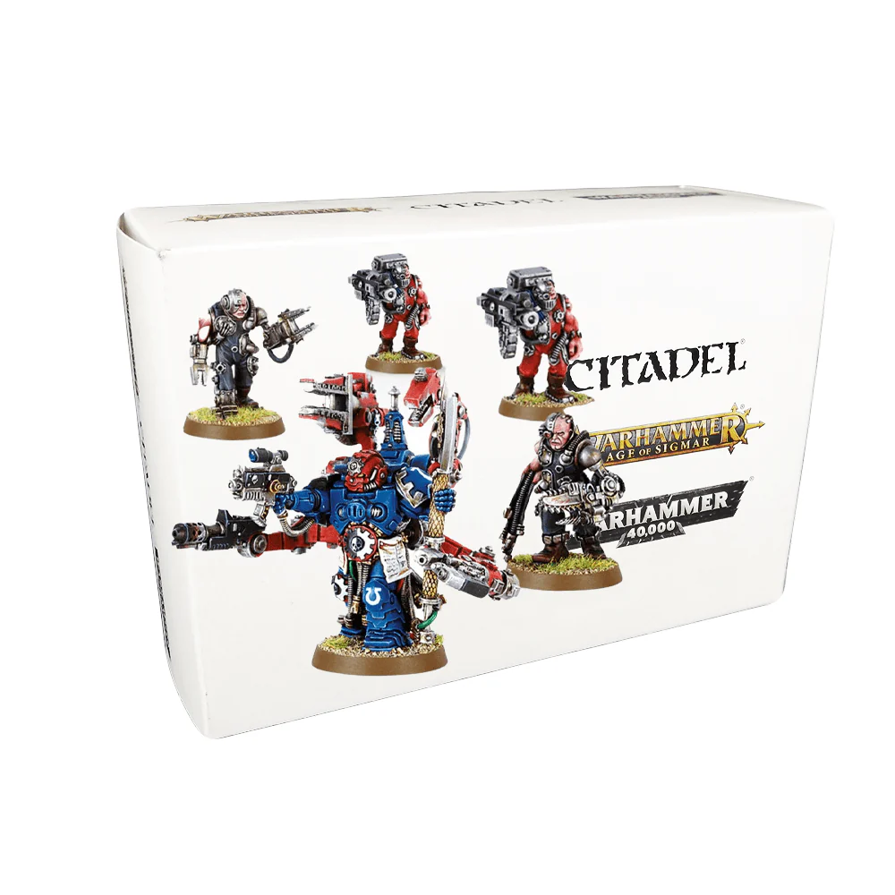 Space Marines Techmarine with Servitors