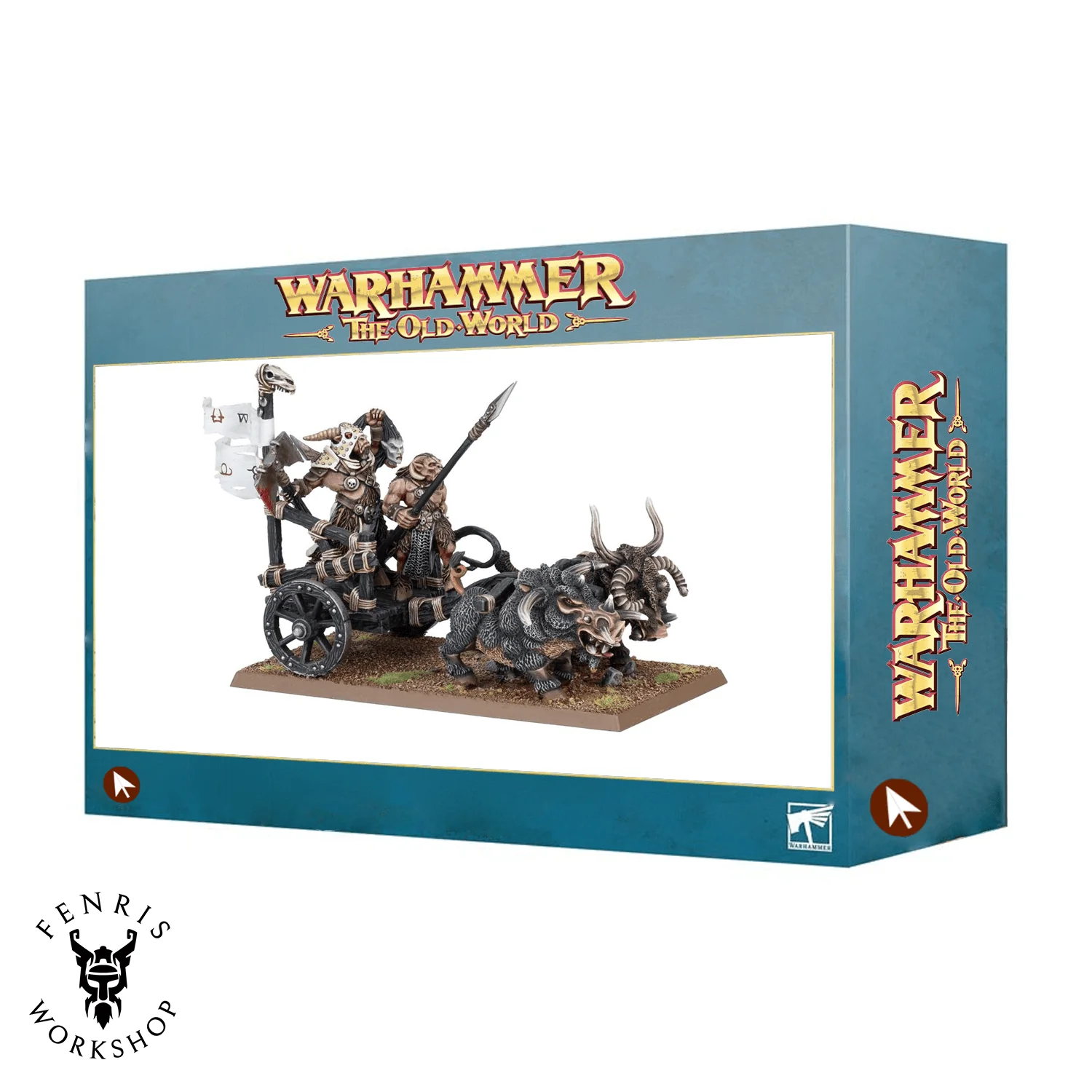 The Old World Beastmen Brayherds Tuskgor Chariot