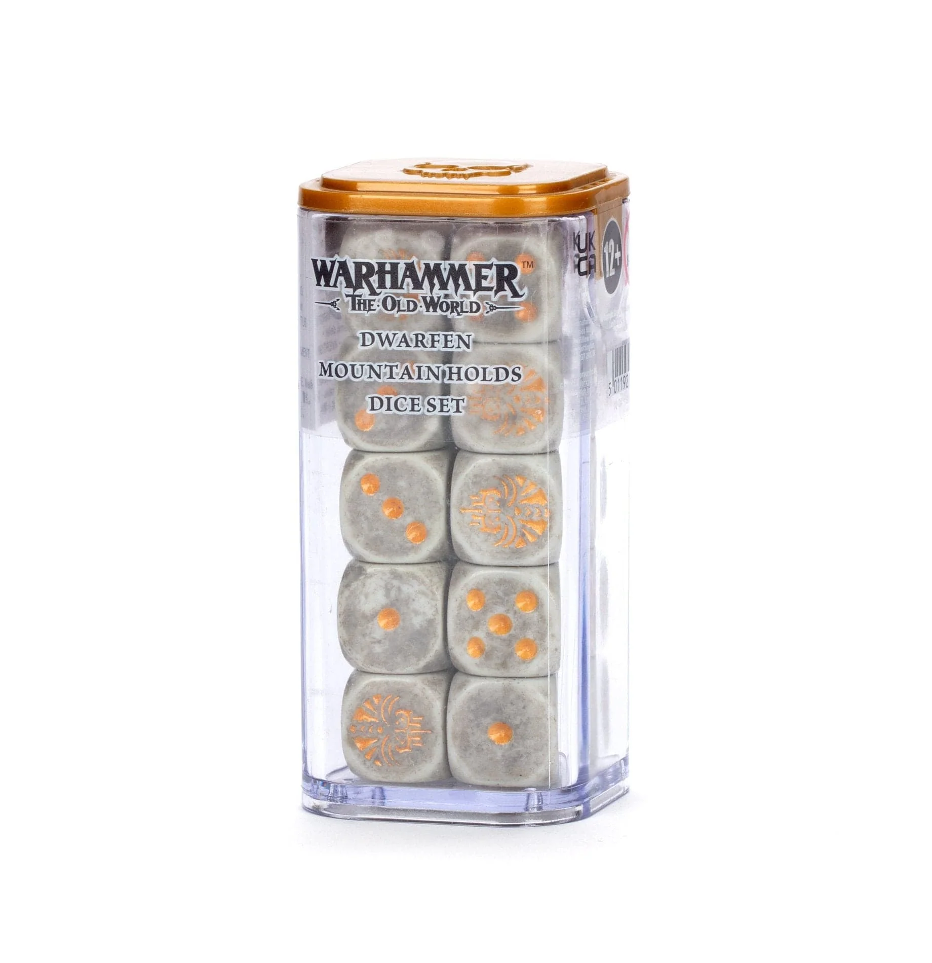 The Old World Dwarfen Mountain Holds dice set