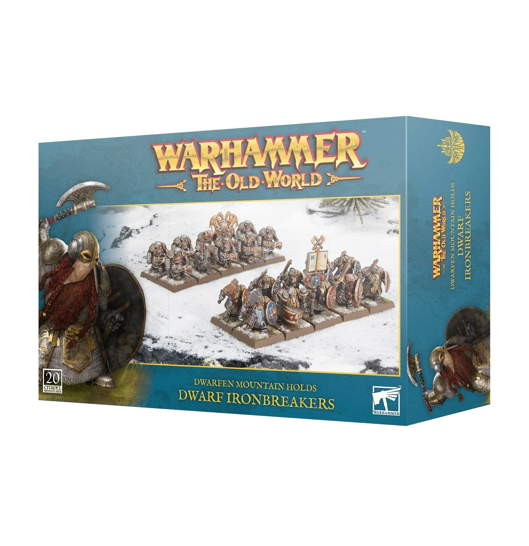 The Old World Dwarfen Mountain Holds Dwarf Ironbreakers