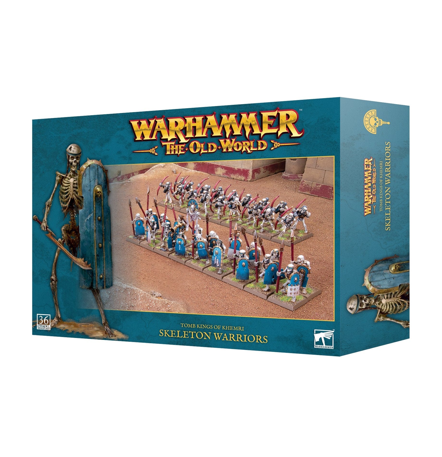 The Old World: Tomb Kings of Khemri Skeleton Warriors