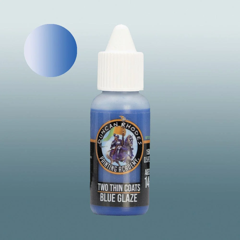 Two Thin Coats by Duncan Rhodes 15ml - Blue Glaze