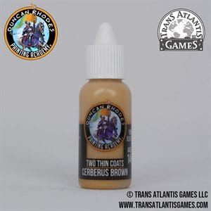 Two Thin Coats by Duncan Rhodes 15ml - Cerberus Brown