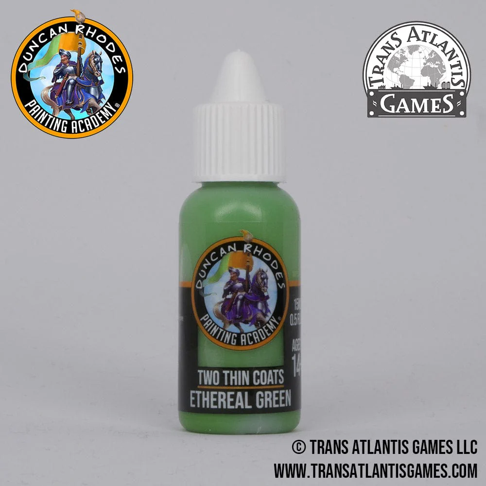 Two Thin Coats by Duncan Rhodes 15ml - Ethereal Green