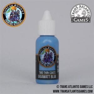 Two Thin Coats by Duncan Rhodes 15ml - Gigawatt Blue
