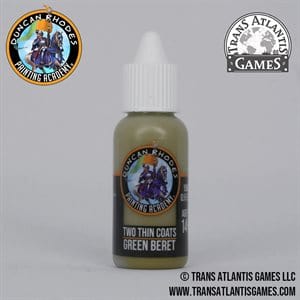 Two Thin Coats by Duncan Rhodes 15ml - Green Beret