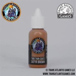 Two Thin Coats by Duncan Rhodes 15ml - Satyr Brown