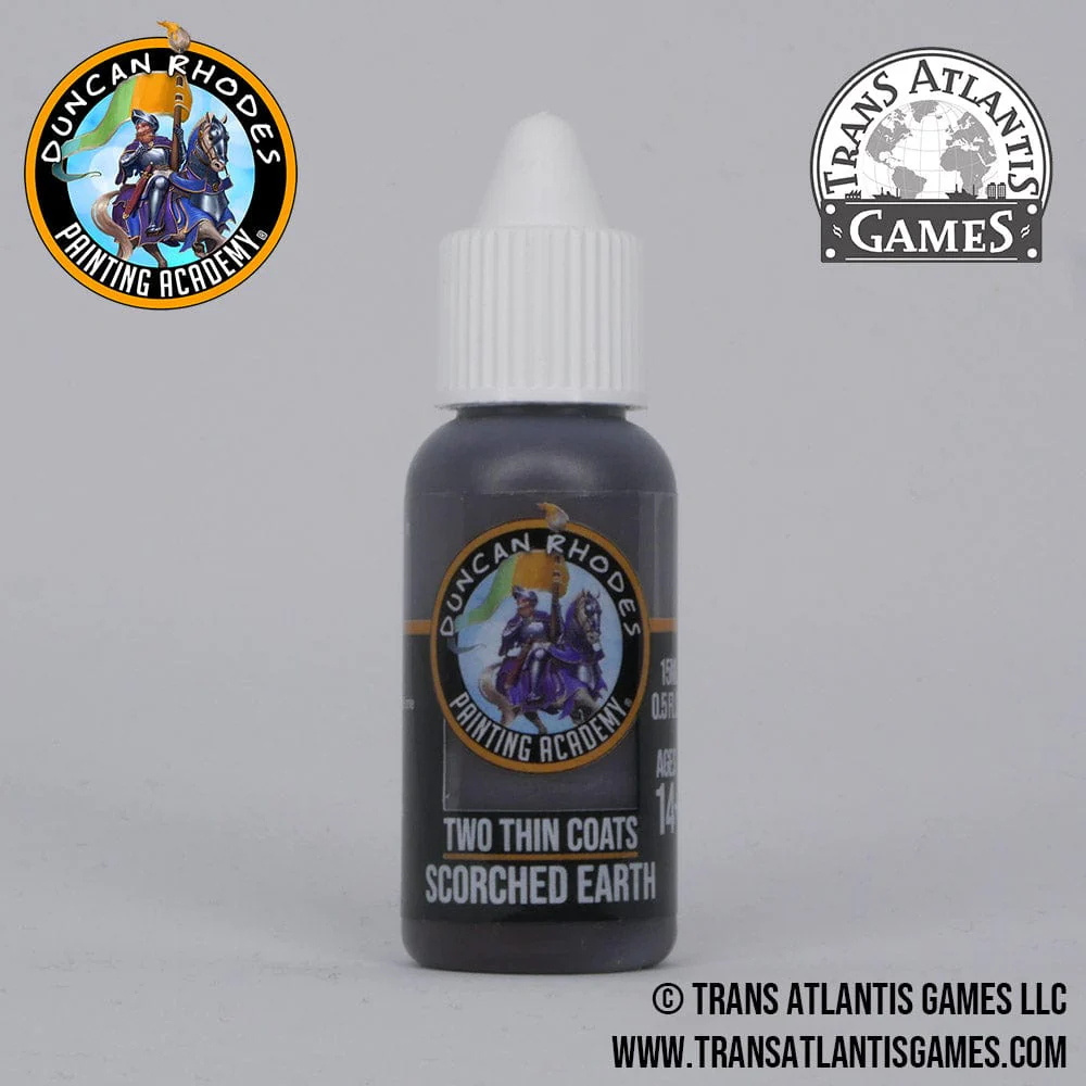 Two Thin Coats by Duncan Rhodes 15ml - Scorched Earth
