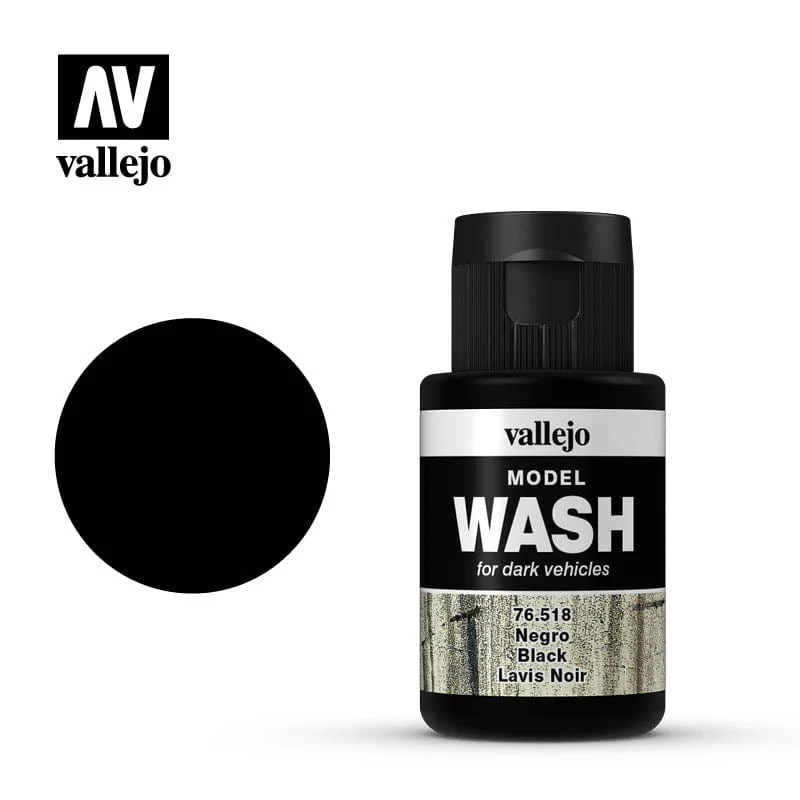 Vallejo Black Model Wash 35ml