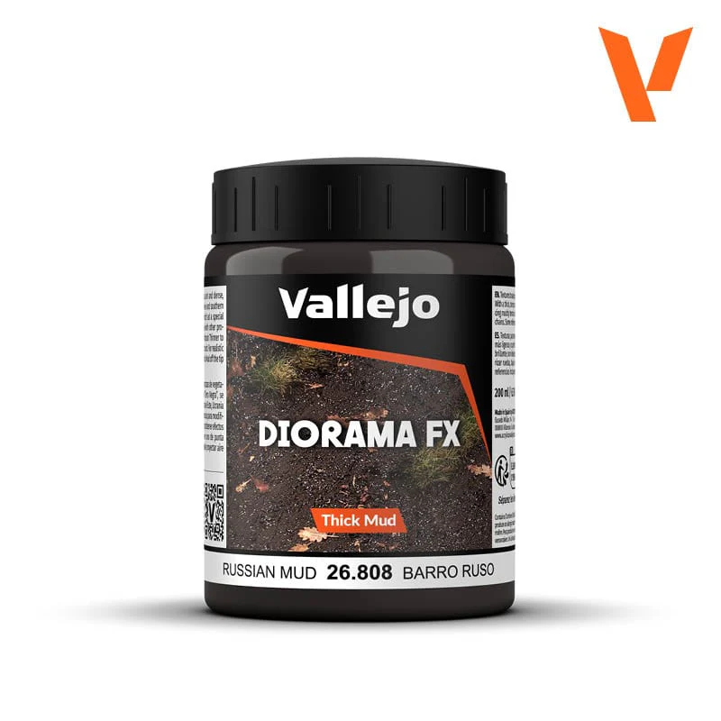 Vallejo Diorama Effects 200ml - Russian Mud