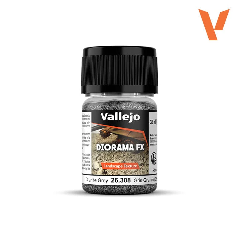 Vallejo Diorama Effects 35ml - Granite Grey Rocks 0.5-2mm