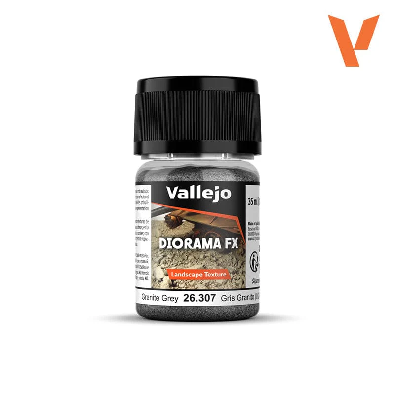 Vallejo Diorama Effects 35ml - Granite Grey Texture 0.2-0.6mm