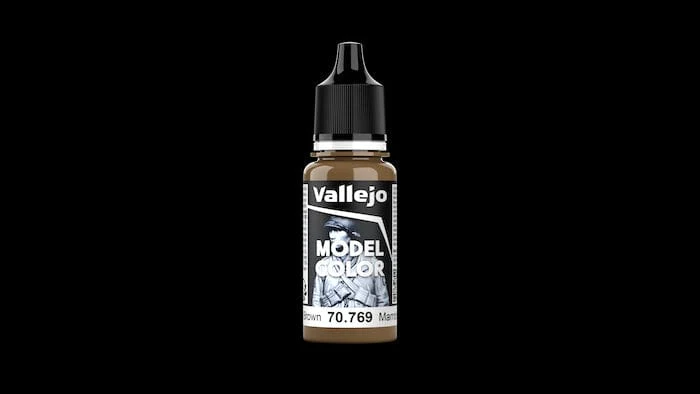 Vallejo Model Color 18ml - Mustard Brown - (148)