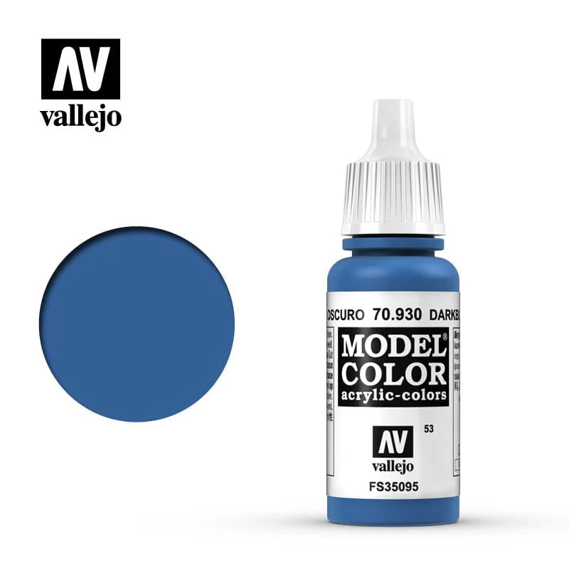 Vallejo Model Color Darl Blue 17ml - (061)