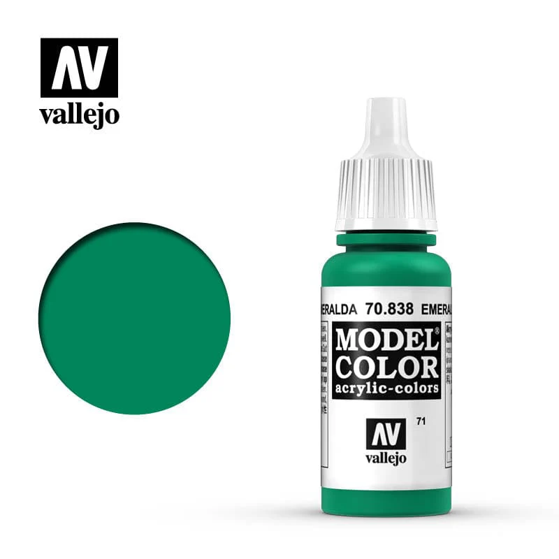 Vallejo Model Color Emerald 17ml - (075)