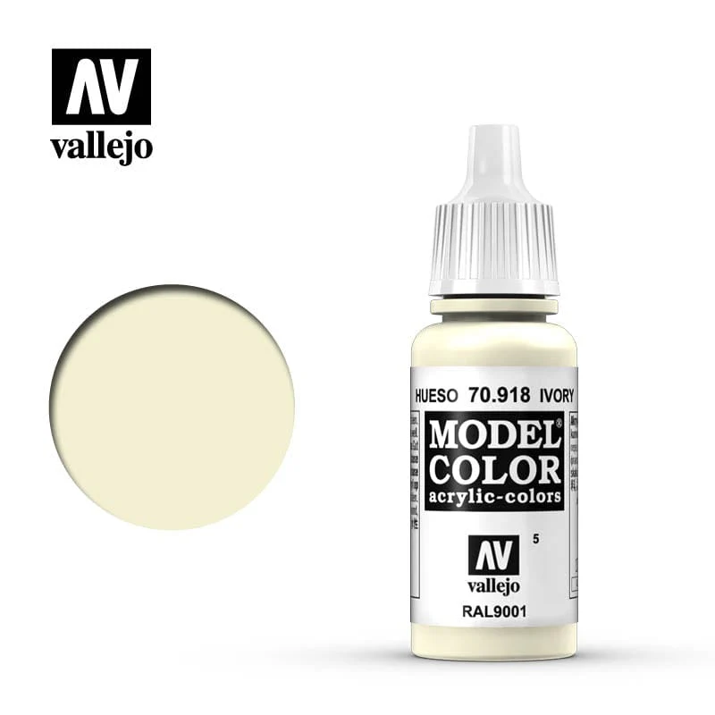 Vallejo Model Color Ivory 17ml  - (004)