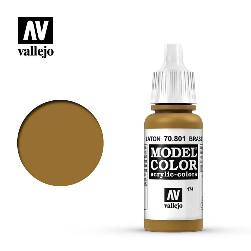 Vallejo Model Color Metallic Brass 17ml - (202)