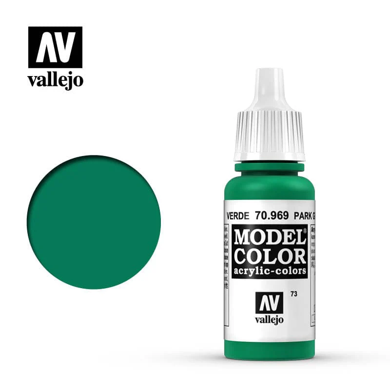 Vallejo Model Color Park Green Flat 17ml - (078)