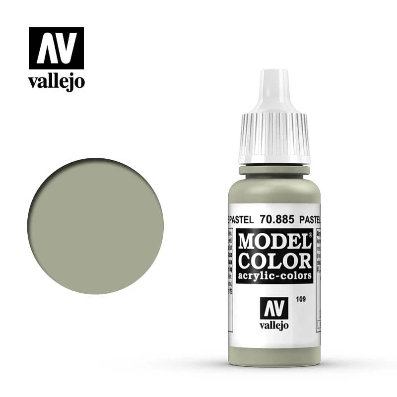 Vallejo Model Color Pastel Green 17ml - (097)