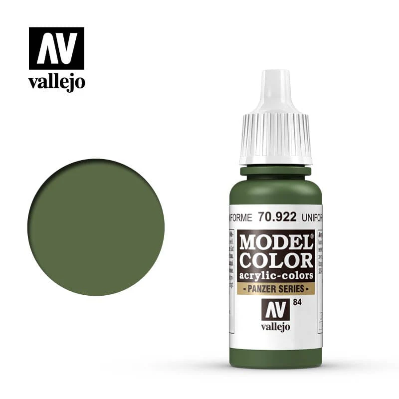 Vallejo Model Color Uniform Green 17ml - (093)
