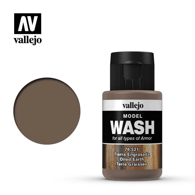 Vallejo Oiled Earth Model Wash 35ml