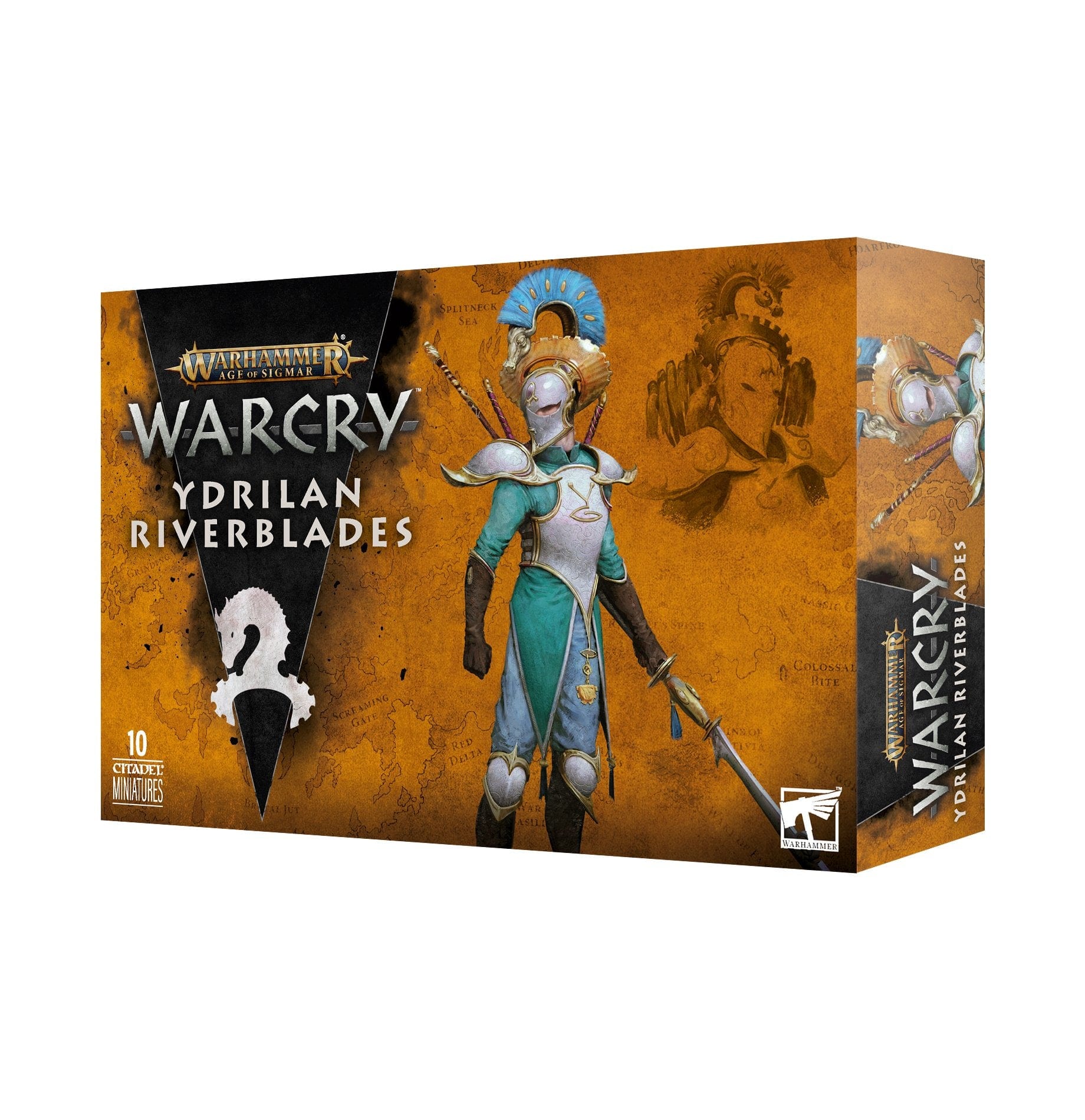 Warcry Lumineth Realm-Lords Ydrilan Riverblades