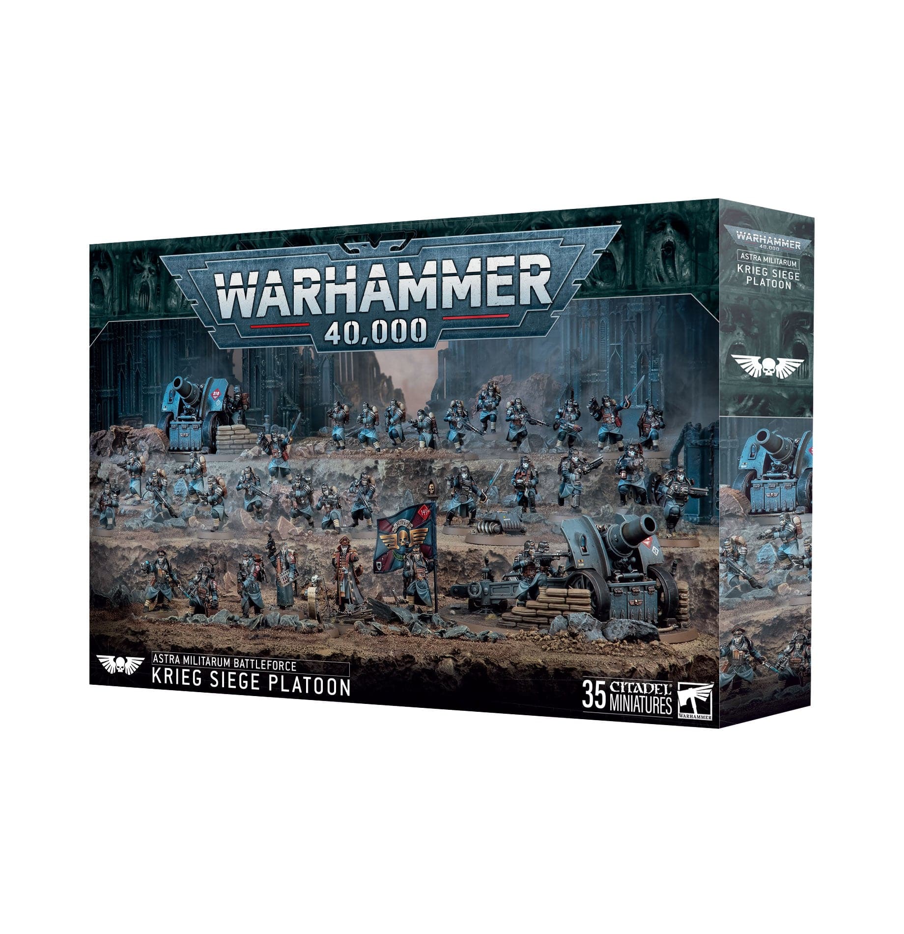 Warhammer 40k Astra Militarum Krieg Siege Platoon Battleforce