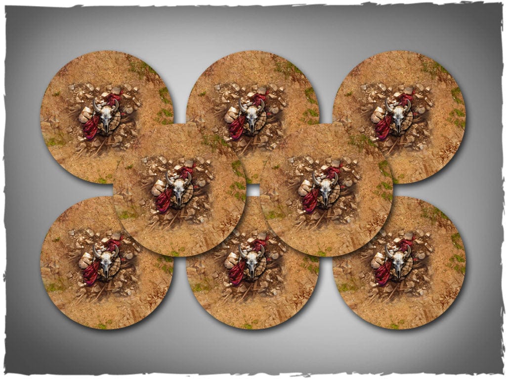 Warhammer Neoprene Objective Markers set - Realm of Beasts