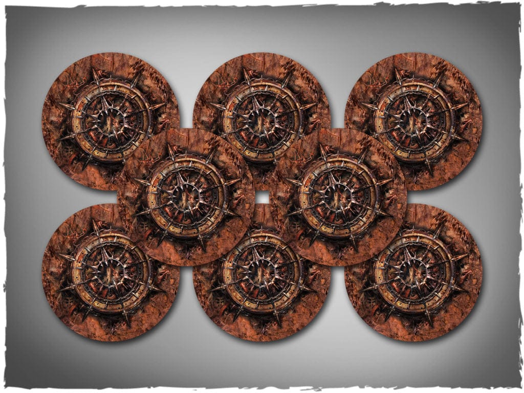 Warhammer Neoprene Objective Markers set - Realm of Chaos