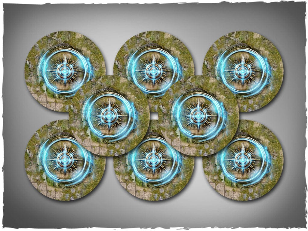 Warhammer Neoprene Objective Markers set - Realm of Heaven