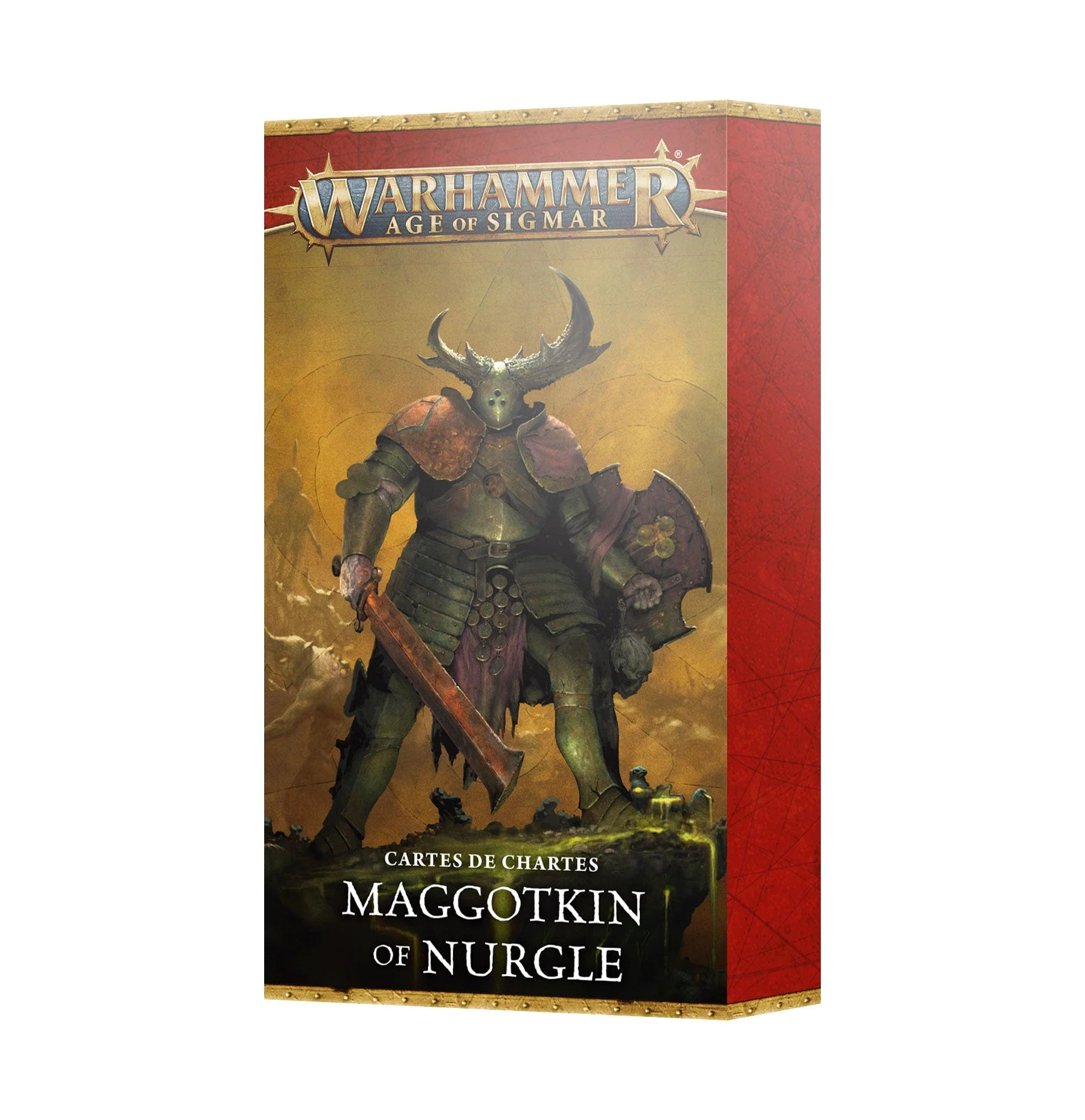Warscroll Cards Maggotkin of Nurgle (FRANÇAIS)
