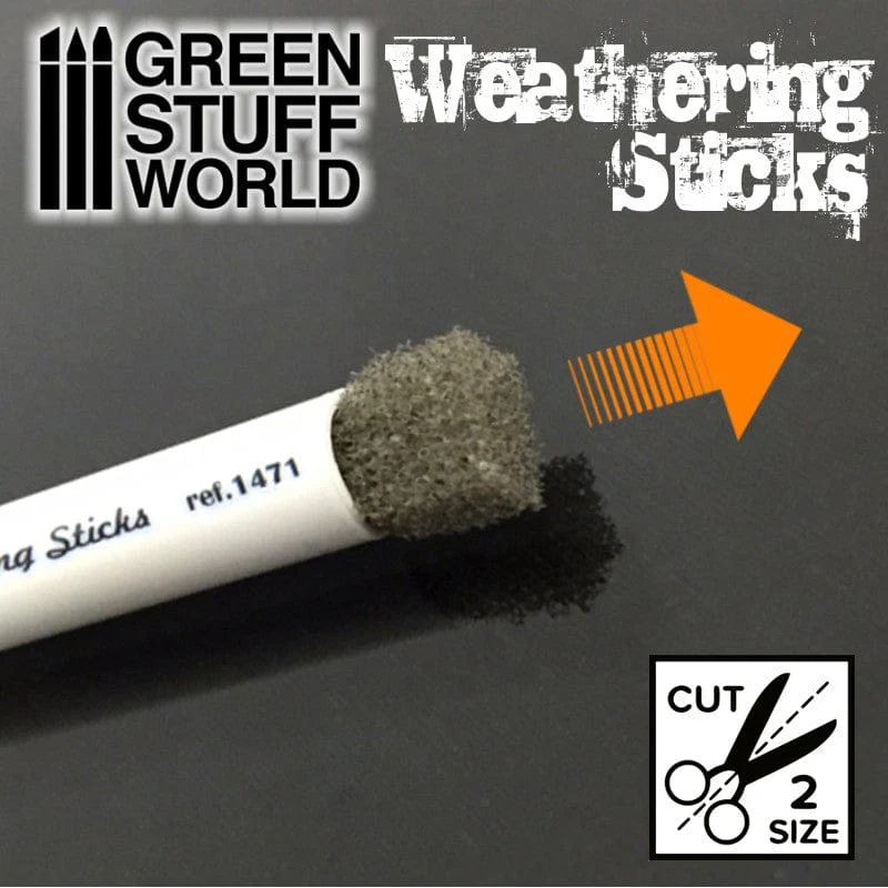 GSW Weathering Sponge Brush 8mm x3 - Image 2