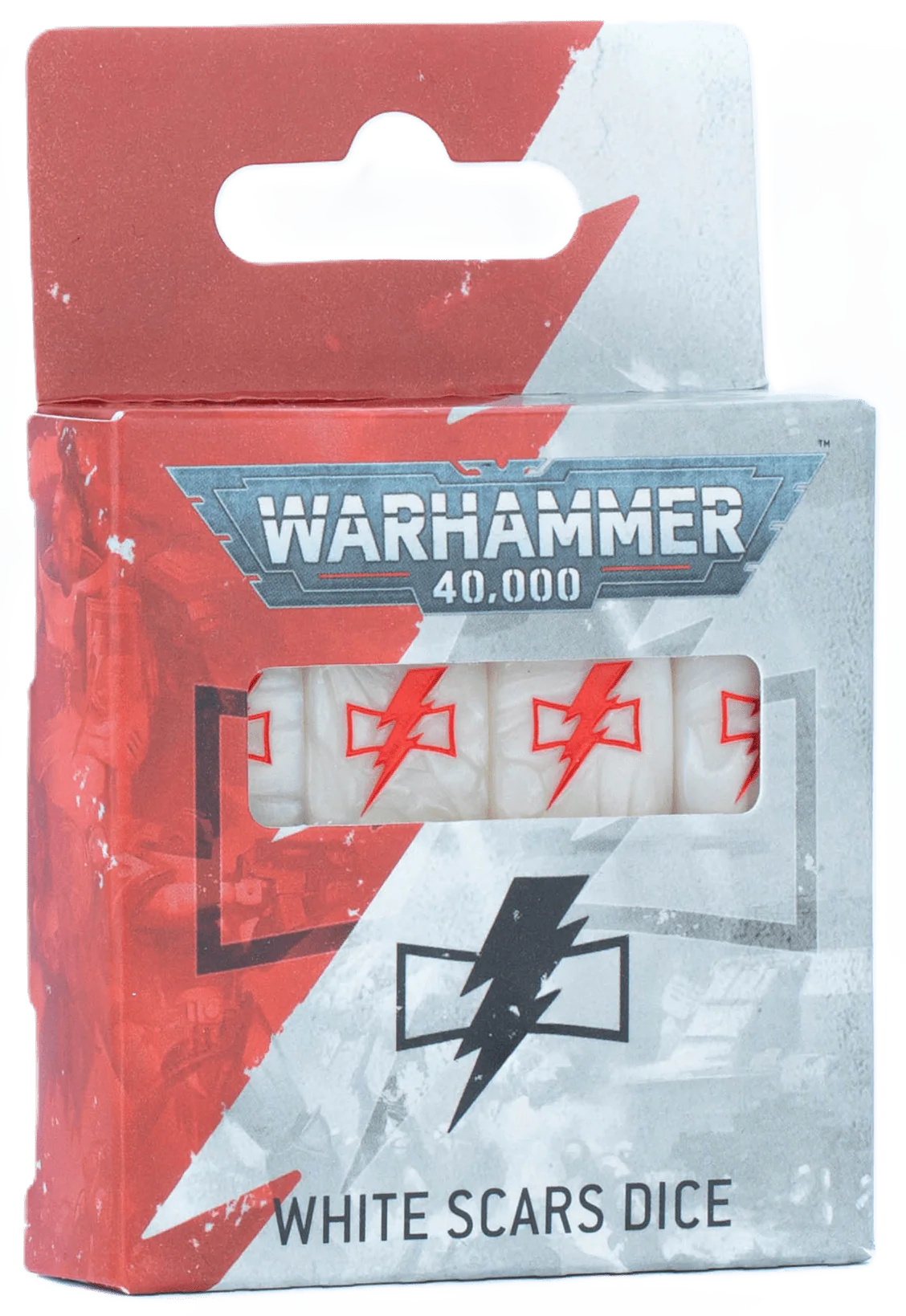 White Scars dice set